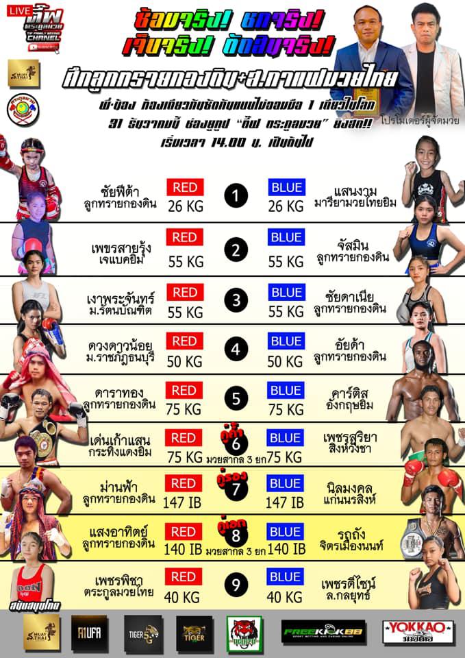 โปรแกรมมวยซ้อมใหญ่