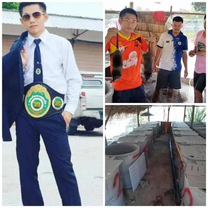 ก้องเกียรติ  ท.พราน49 เปิดฟาร์มหนูนา