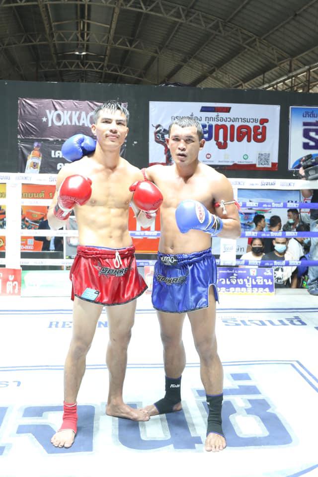 คู่ที่ 4 พิกัด 129 ปอนด์...ชัย สส.ต้อยแปดริ้ว ...เสมอ... อภิวัฒน์ ส.สมนึก