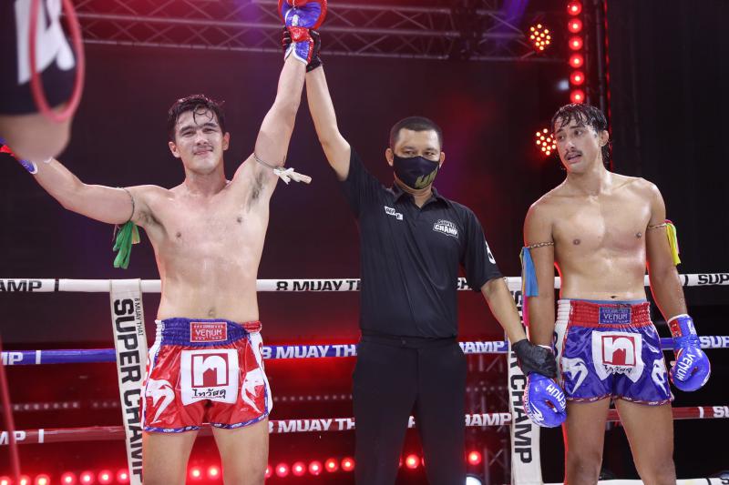 คู่แรก คู่ที่ 1 พิกัด 158 ปอนด์...เบ็คแฮม เขาใหญ่อาททรีรีสอร์ท ...ชนะคะแนน... จอช โกรฟ