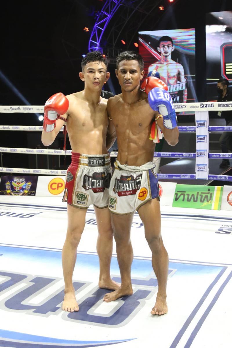 คู่ที่ 3 พิกัด 116 ปอนด์...พัฒนชัย ว.อุรชา ...เสมอ... เพชรรุ่ง ศิษย์ครูโนช