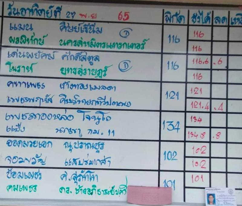 สรุปผลมวย ศึกมวยไทย 7 สี ประจำวันอาทิตย์ที่ 27/11/2565