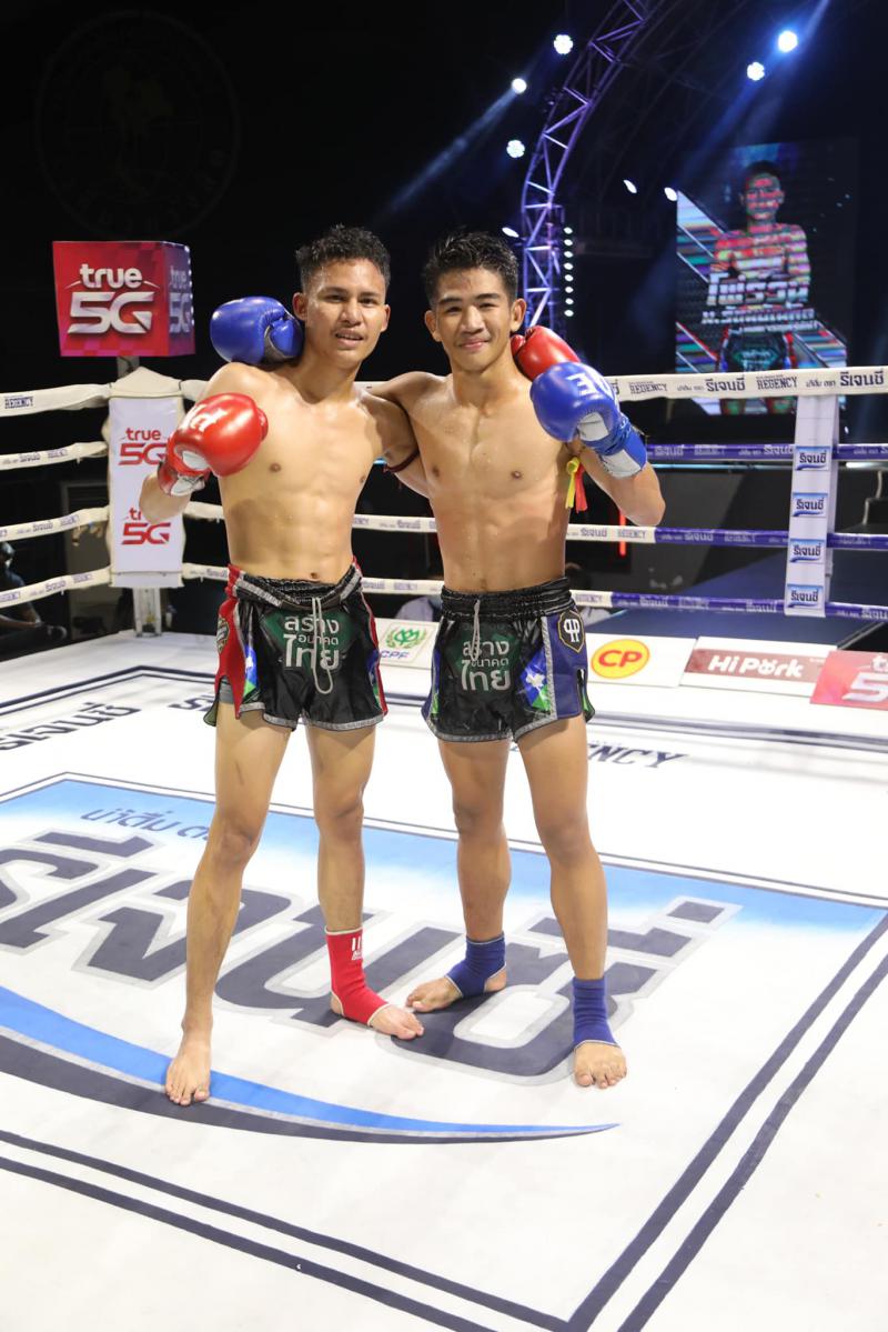 คู่ที่ 3 พิกัด 114 ปอนด์...โฟร์วิน ศิษย์เจริญทรัพย์ ...เสมอ... เพชรมาลัย เพชรเจริญวิทย์