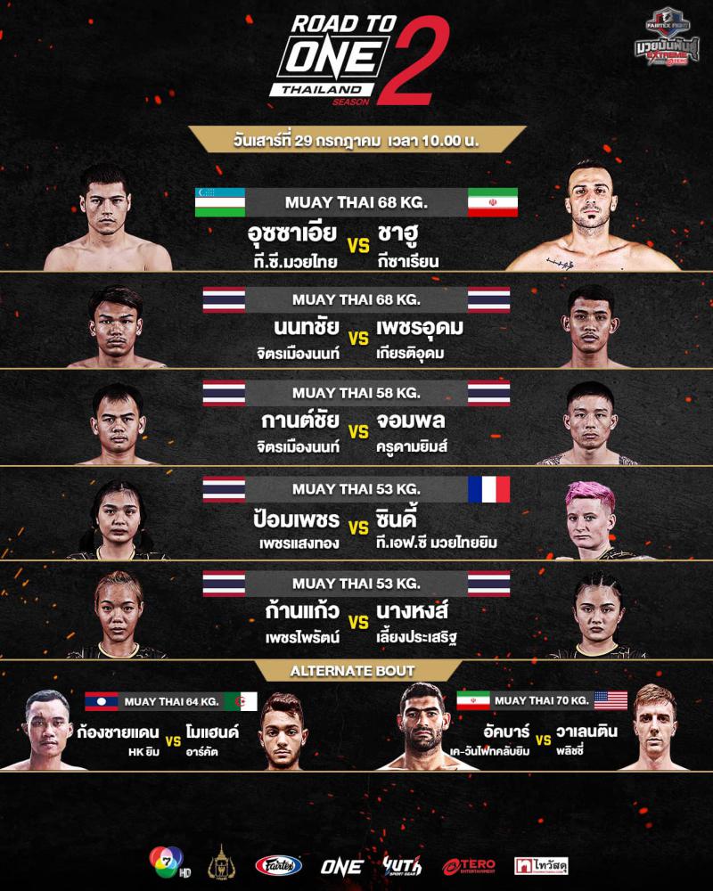 สรุปผลมวย Fairtex Fight มวยมันพันธุ์ EXTREME ประจำวันเสาร์ที่ 29/7/2566