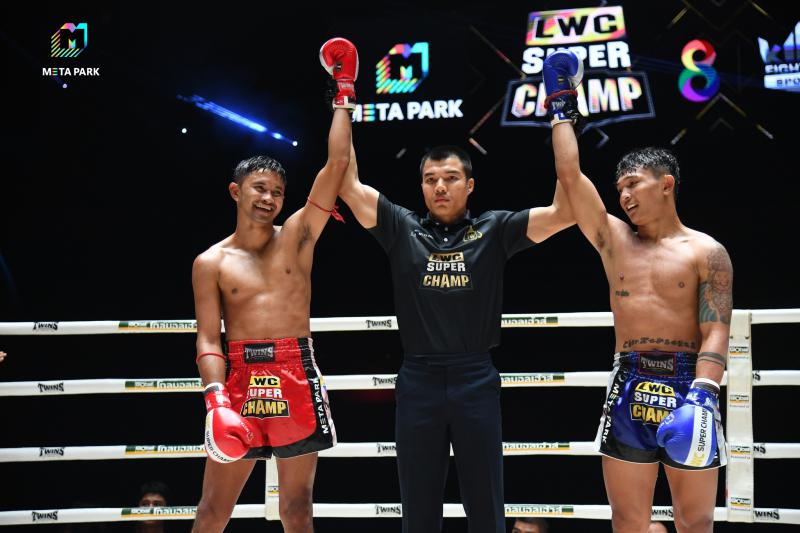 และคู่สุดท้าย คู่ที่ 6  พิกัด 127 ปอนด์ สุรชัย ส.สมหมาย ...เสมอ... คีรีหลวง ช.ห้าพยัคฆ์