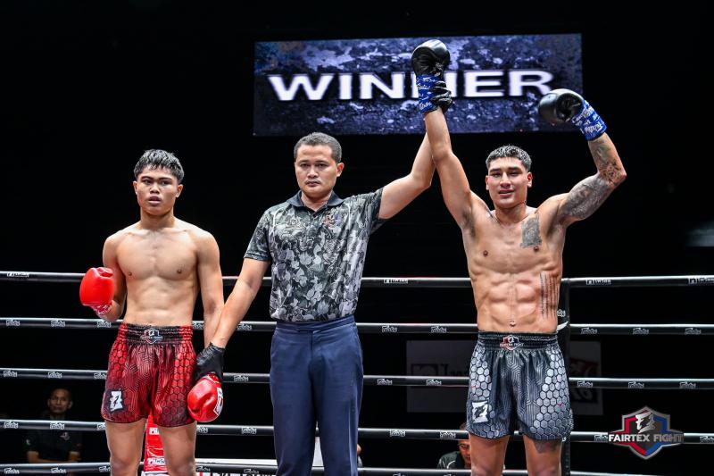 คู่แรก คู่ที่ 1 พิกัด 62.5 กก. เสือเกมส์ VND.แบรนด์ ...แพ้คะแนน... เปียโร่ ส.เดชะพันธ์
