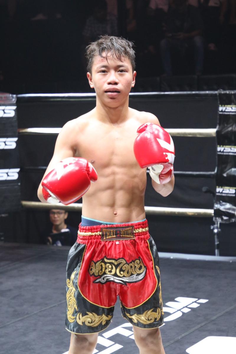 คู่ที่ 5 พิกัด 41 กก. สมุนไพร ป.ปราการ ...ชนะคะแนน... ศักดิ์มีโชค TKD.มวยไทย