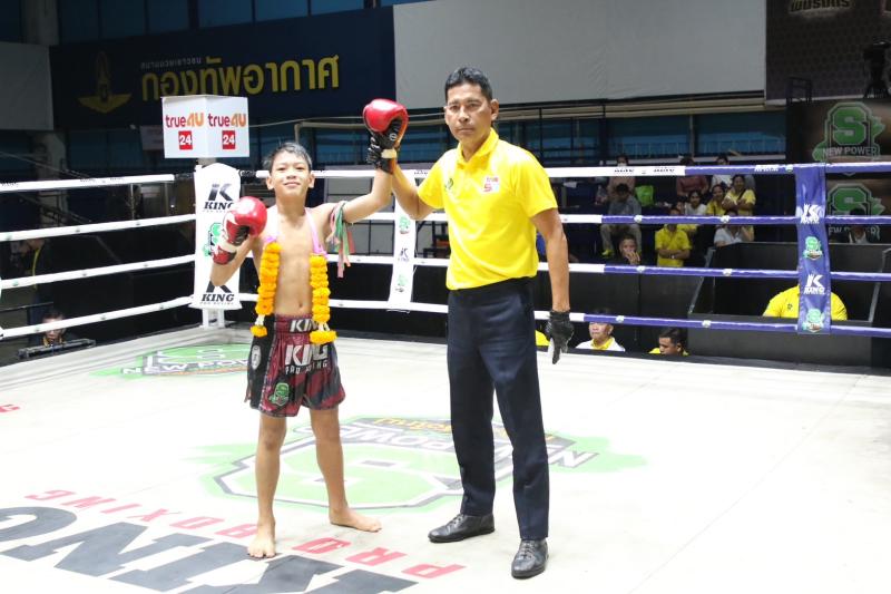 คู่ที่ 6 พิกัด 33.5 กก. เสือหวลน้อย พุ่มพันธุ์ม่วง ...ชนะคะแนน... เด่นขวัญหน้า TKP ยิมส์