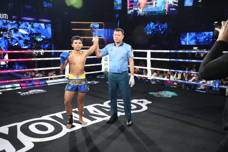 คู่ที่ 2 พิกัด 111ต่อ113 ปอนด์ ผาด่าน แก้วสัมฤทธิ์ ...แพ้น็อกยก 1... พิชัย ม.ราชภัฎโคราช