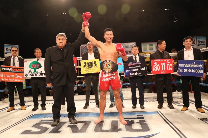 คู่ที่ 4 พิกัด 152 ปอนด์ เฟอร์รารี่ แฟร์เท็กซ์ ...ชนะคะแนน... เฮอคิวลิส วันของโอม.WKO