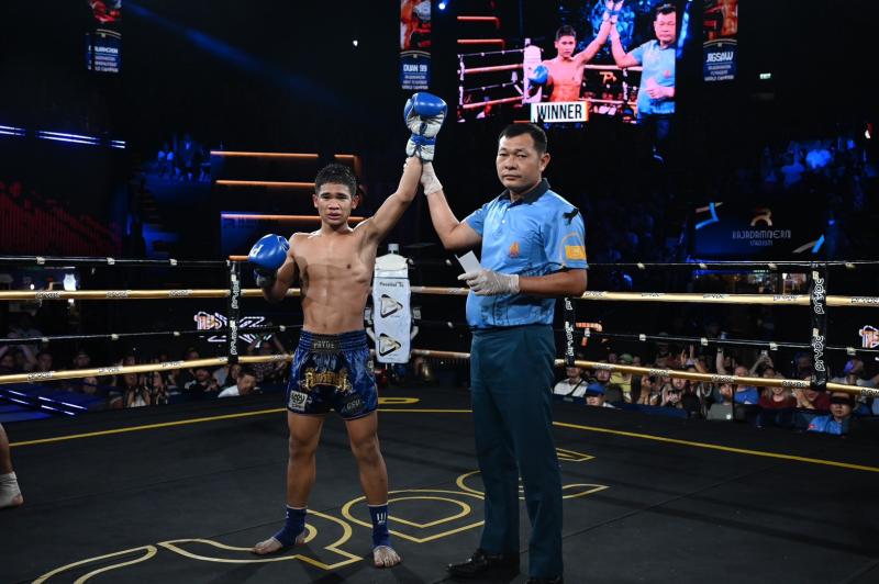 คู่ที่ 5 พิกัด 108 ปอนด์ เกรียนดาว จ.เมืองศรี ...แพ้คะแนน... เพชรอั่งเปา ศิษย์หลวงพี่น้ำฝน