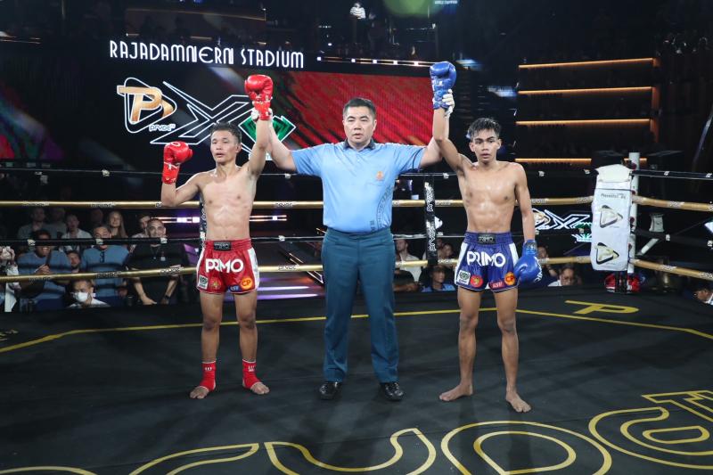 คู่ที่ 5 พิกัด 103ต่อ104 ปอนด์ เจริญบุญเล็ก บุญลานนามวยไทย ...เสมอ... เขาตะเว ทาวน์อินทาวน์ยิม