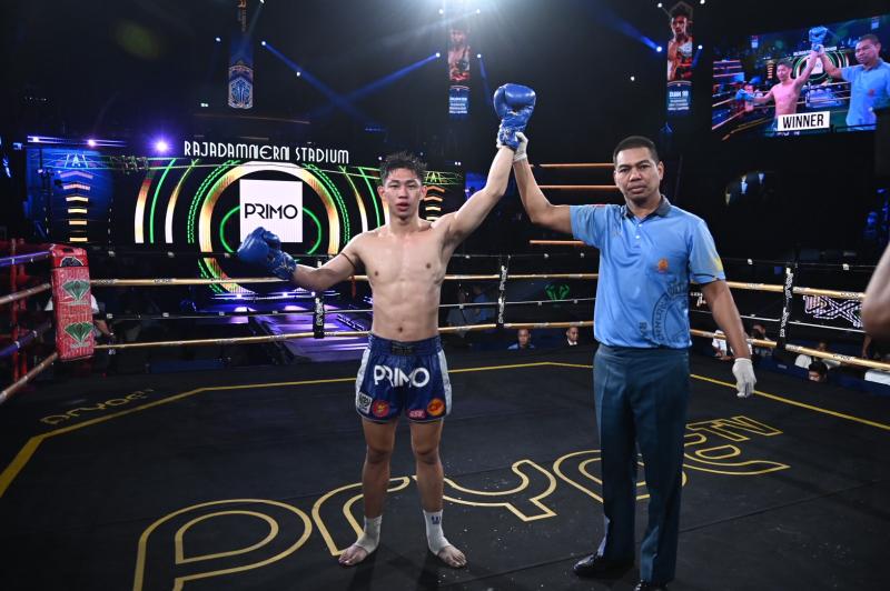 และคู่สุดท้าย คู่ที่ 9  พิกัด 130 ปอนด์ ศุภชัยเล็ก เหน่งซับใหญ่ ...แพ้คะแนน... วูฅอง ศิษย์เจริญวิทย์