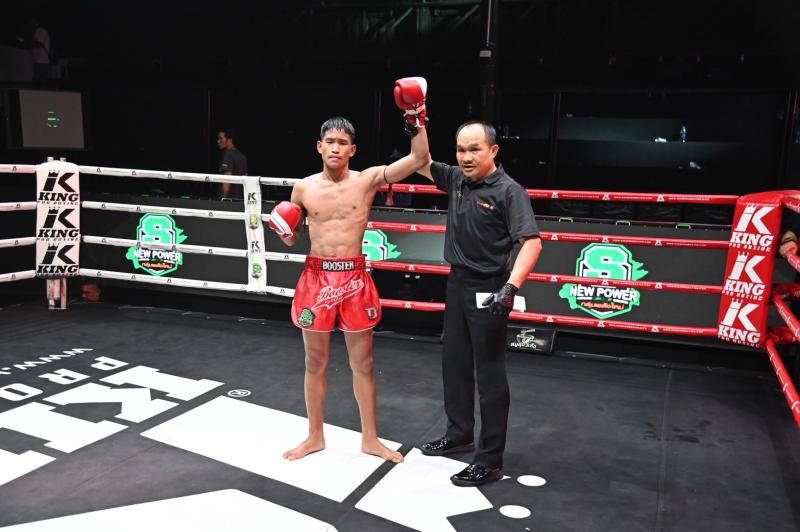 คู่ที่ 5 พิกัด 103 ปอนด์ เพชรชุมพวง ต.ยืนยง ...ชนะคะแนน... พัฒนาเล็ก ม่อนชมดาวรีสอร์ท