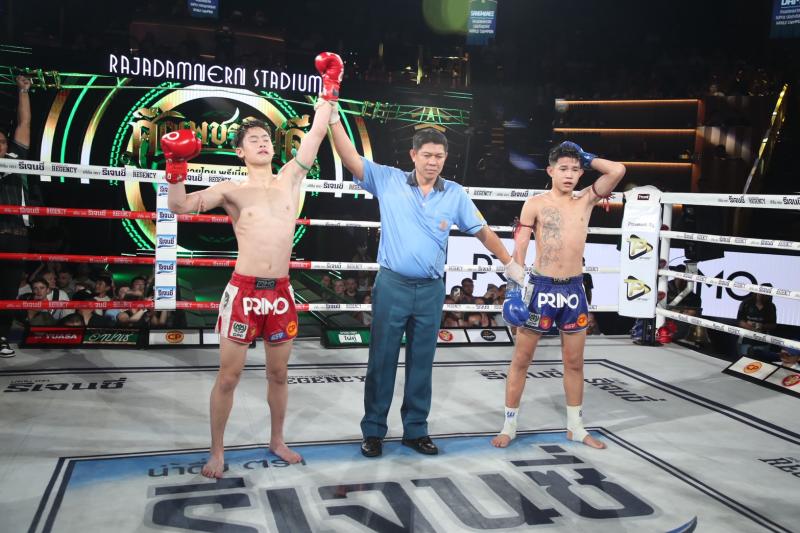 คู่ที่ 4  พิกัด 108 ปอนด์ ชิคาระ เพชรยินดีอะคาเดมี่ ...ชนะคะแนน... ฟ้าสว่าง ทรายมูลสนุ๊กเกอร์